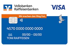 Online-Girokonto Abbildung Kreditkarte